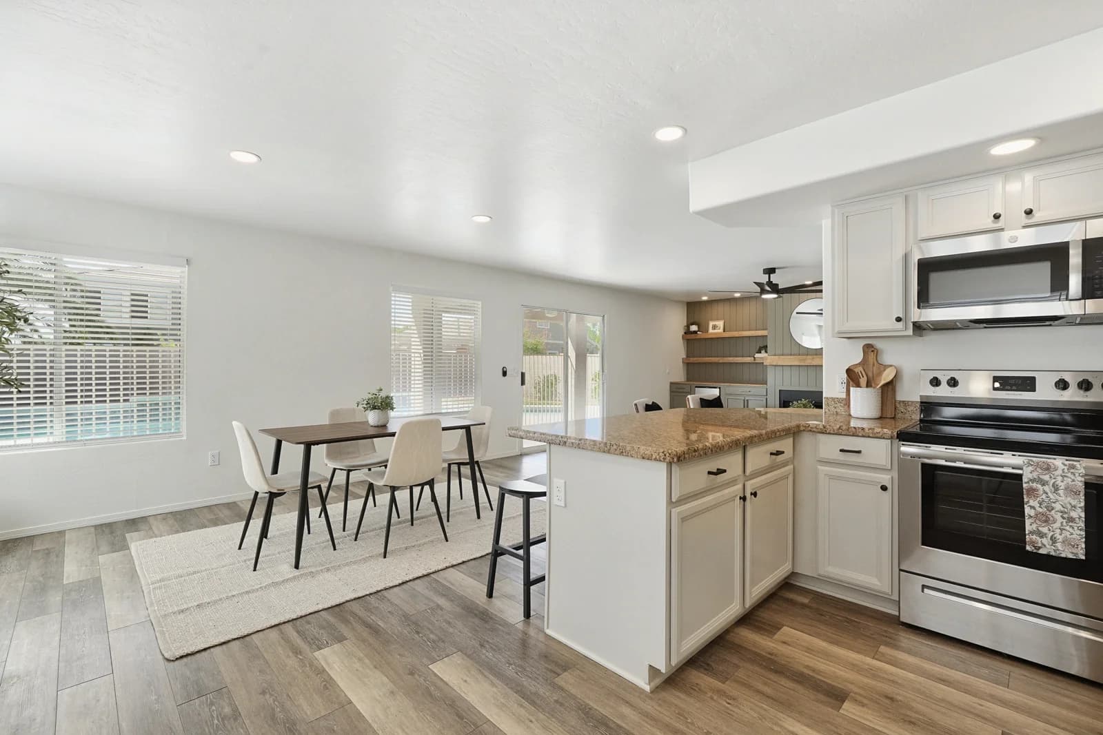 Kitchen and dining, edited