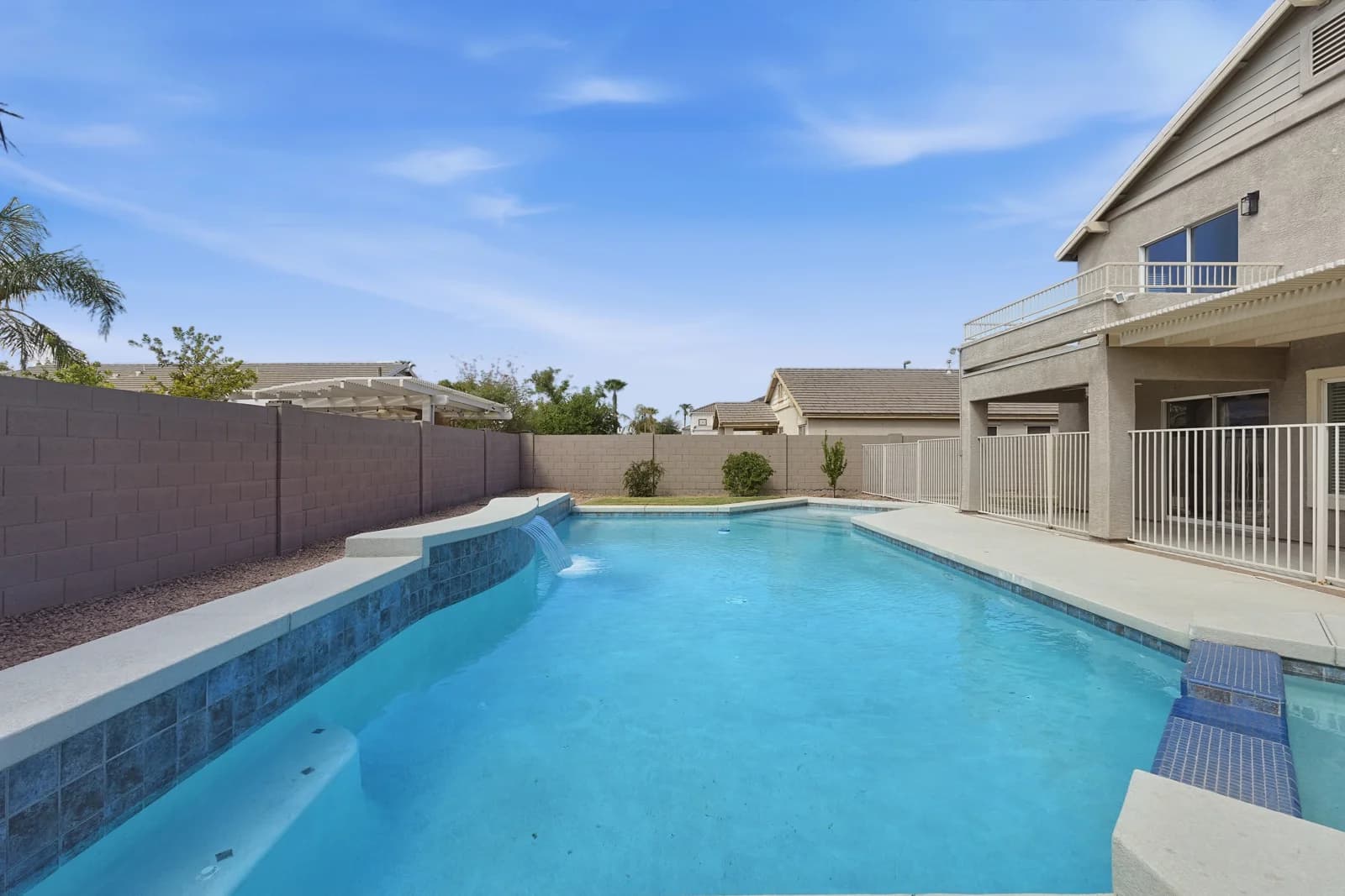 Patio and backyard, edited
