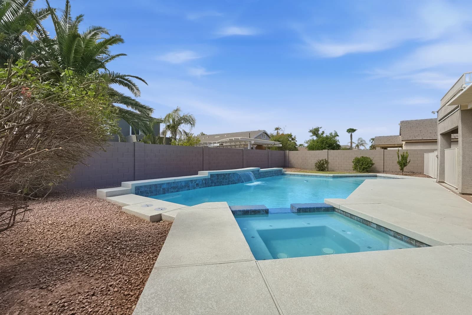 Patio and backyard, edited